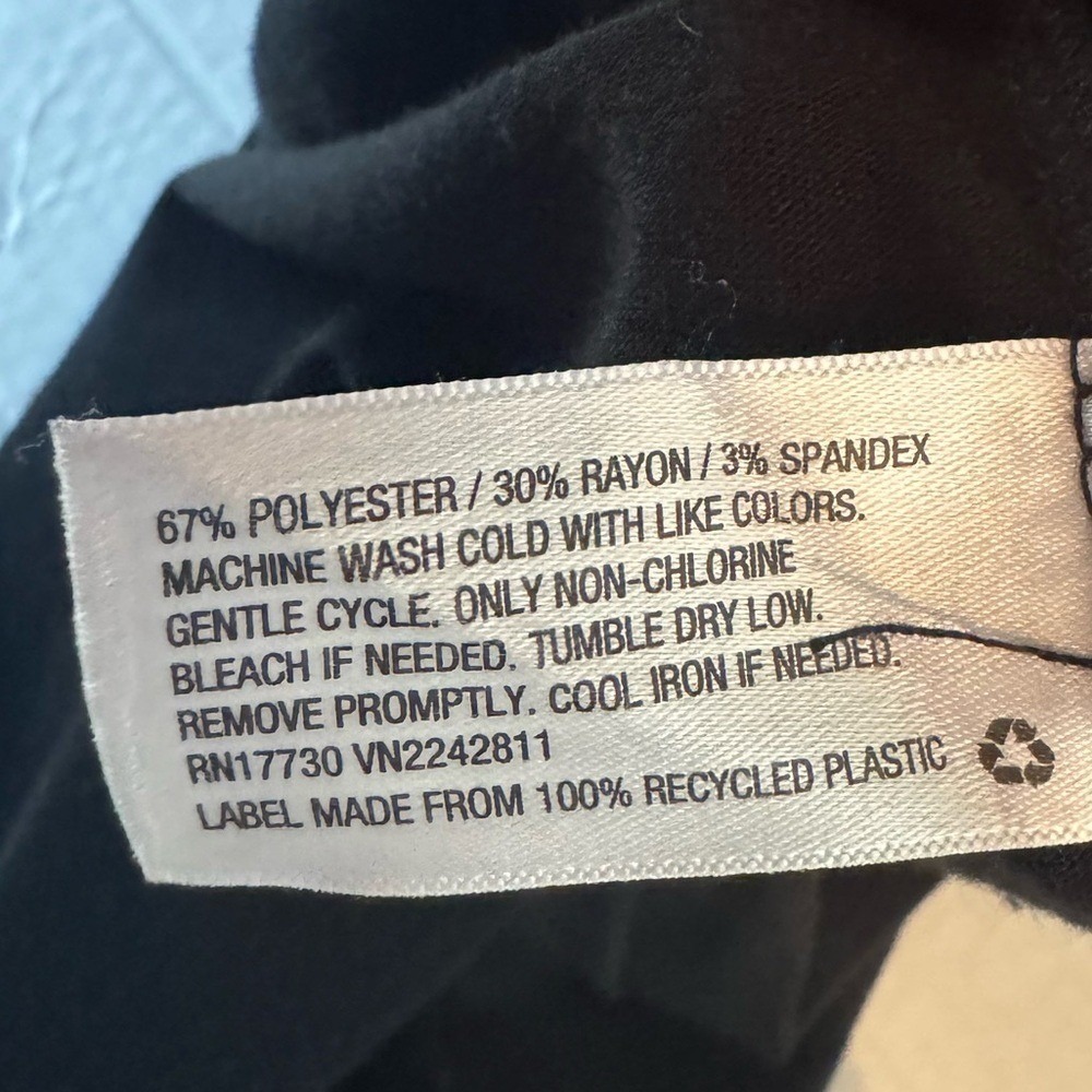 Womens Maxi Black Dress Size Small Resort Minimalist Clean Girl Capsule Staple - Picture 6 of 7